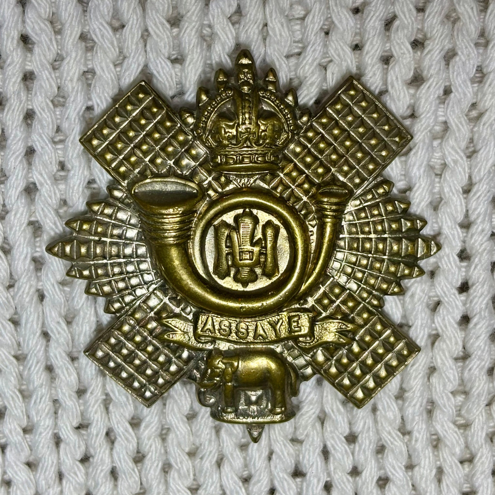 Highland Light Infantry of the British Army Cap Badge